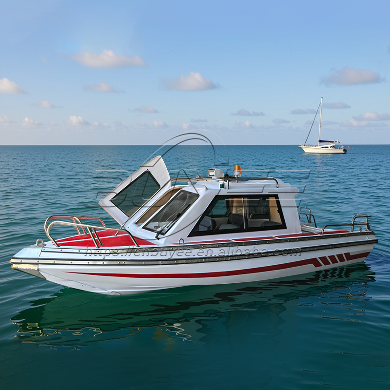 17.6ft/5.38m High Speed Cabin  - Fishing Boat Aluminum ulasan dan harga