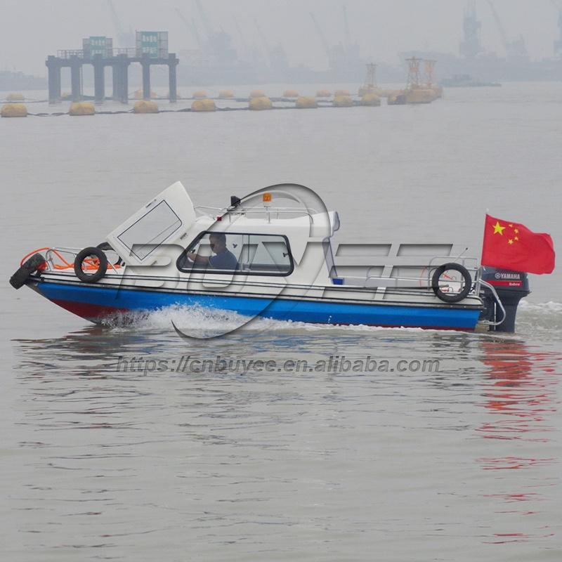 17.6ft/5.38m High Speed Cabin  - Fishing Boat Aluminum ulasan dan harga