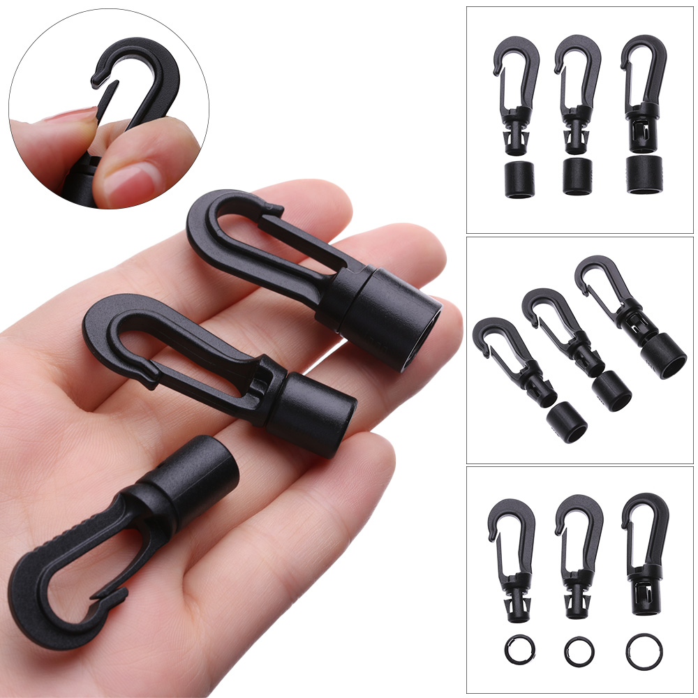 5Pcs Plastic Bungee Shock Tie  - Fishing Boat Oar ulasan dan harga