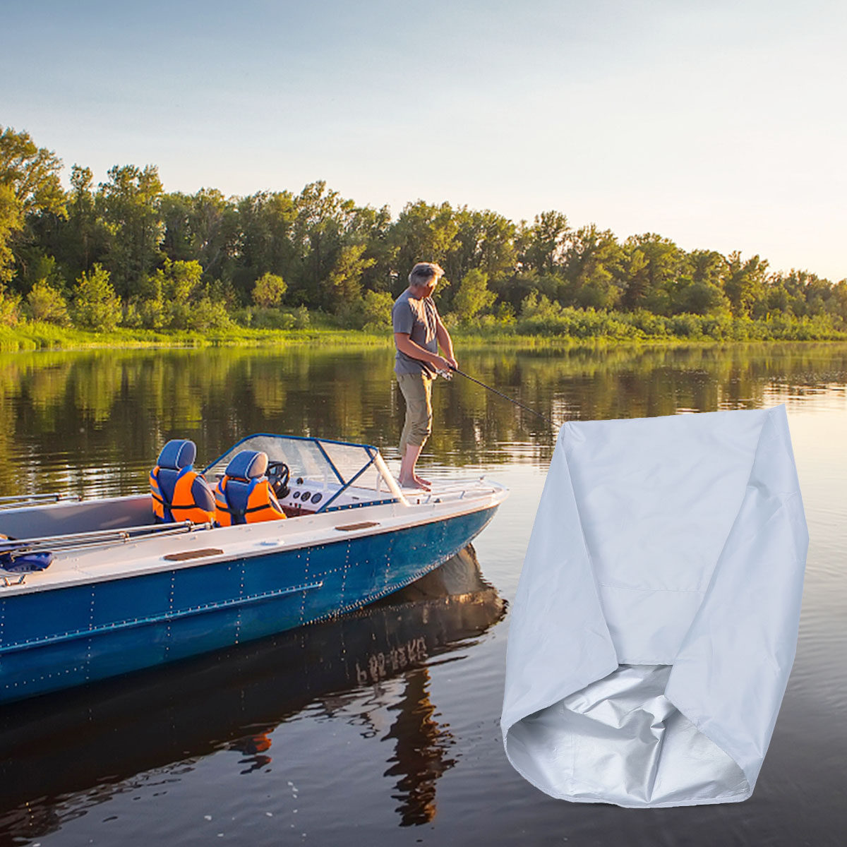 210D Oxford Boat Seat Cover Wa - Fishing Boat Seat ulasan dan harga