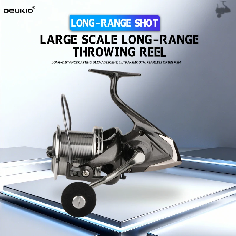 DEUKIO Spinning Fishing Reel 8 - Fishing Boat Steering Wheel ulasan dan harga